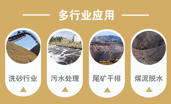 礦用直線振動篩適用行業(yè)：洗砂行業(yè)，污水處理，尾礦干排，煤泥脫水。