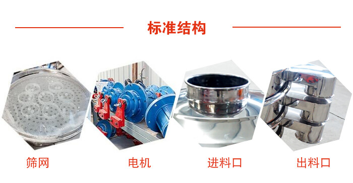 標(biāo)準(zhǔn)篩，篩網(wǎng)，電機(jī)，進(jìn)料口，出料口