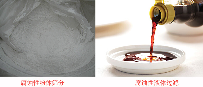 PP材質(zhì)塑料篩分機(jī)整機(jī)可篩分物料特性。